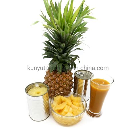 Fresh Pineapple Canned Pineapple Slice Chunk Crush In Syrup With High