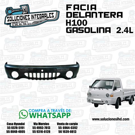 FACIA DELANTERA H100 GAS 2 4L Soluciones IHD