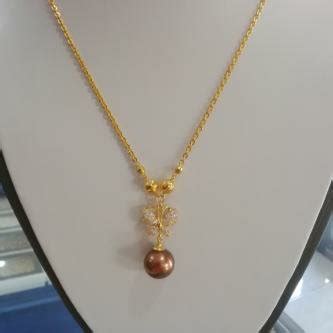 Jual Kalung Emas Mutiara Air Laut Di Lapak Khaura Pearl Lombok