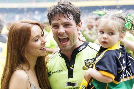 Una Foden Ben Foden Northampton Saints Editorial Stock Photo Stock