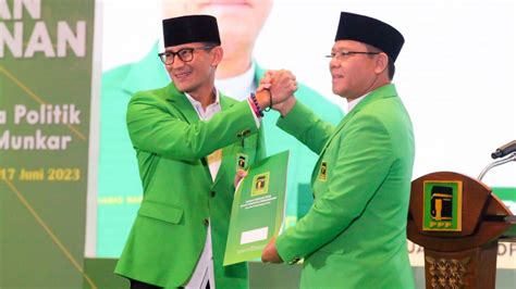 Sandiaga Uno Optimis Masuk Bursa Cawapres Untuk Pilpres