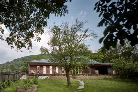 Modern Rural Home Design Overlooking the Czech Republic Countryside