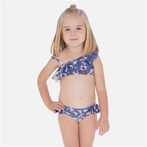 Mayoral Yazlık Kız Fırfırlı Bikini Yaz Bebekhouse da