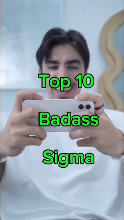 Top 10 Badass Sigma Youtube