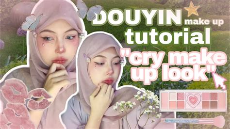 DOUYIN MAKE UP TUTORIAL Crying Make Up Look YouTube