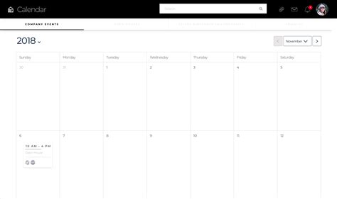 Calendar Intranet Tribus Custom Real Estate Brokerage Platforms