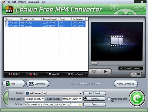 How To Convert Avi To Mp With Leawo Free Mp Converter