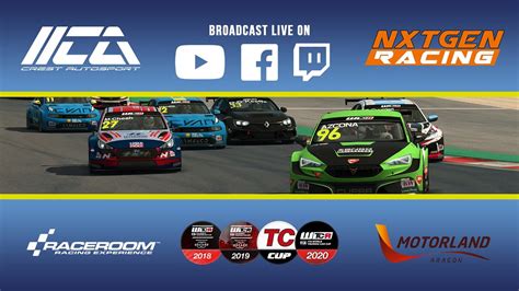 Crest Autosport Nxtgen Racing Raceroom Euro Tcr Round