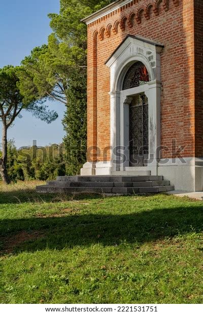 Vernacular Architecture Vineyard Landscape Collio Friulano Stock Photo