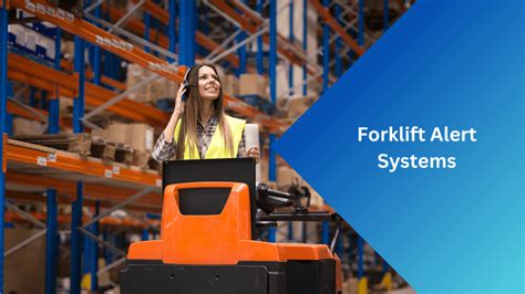 Forklift Alert Systems SIERA AI