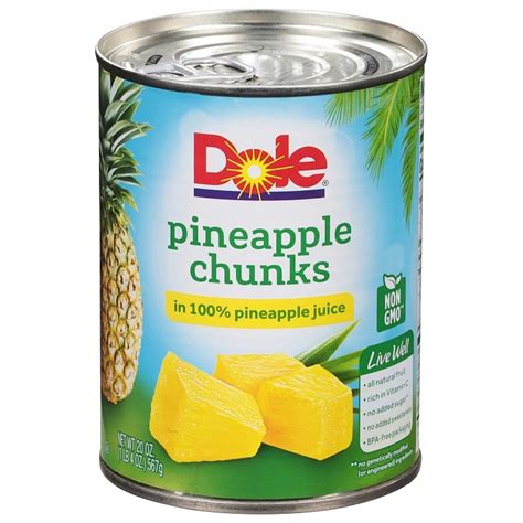 Del Monte Pineapple Chunks In Juice Us Foods Chef Store