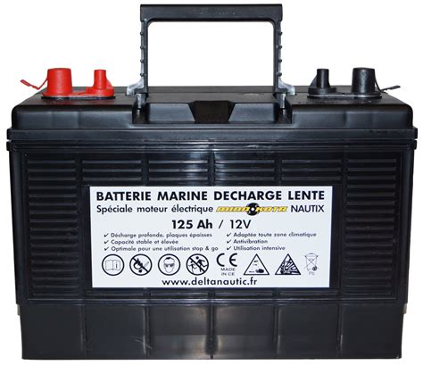 Batterie Voiture Pour Moteur Electrique Bateau