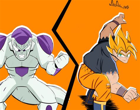 Goku Vs Freezer By Dadutin On Deviantart