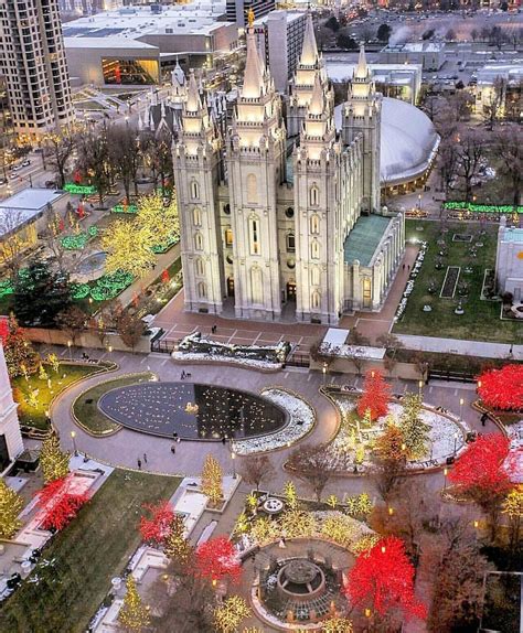 Temple Square Salt Lake City Utah Usa Lds Temples Salt Lake Temple Temple Square