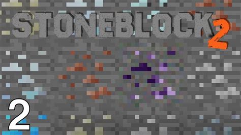 The Mining Dimension Minecraft Stoneblock Part Youtube