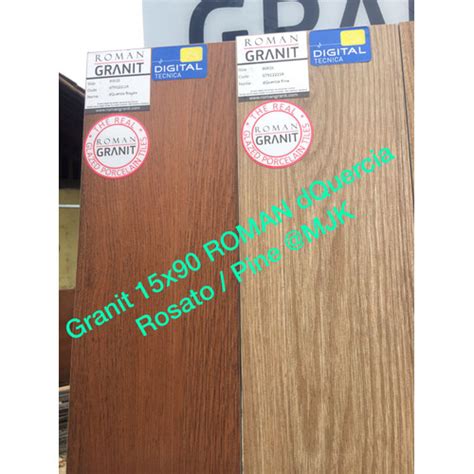 Jual Granit X Motif Kayu Roman Dquercia Rosato Pine Kab