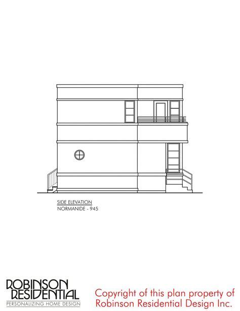 Contemporary Normandie 945 Robinson Plans 3a5