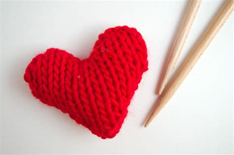 Patron Gratuit Coeur En Tricot The Blog FR