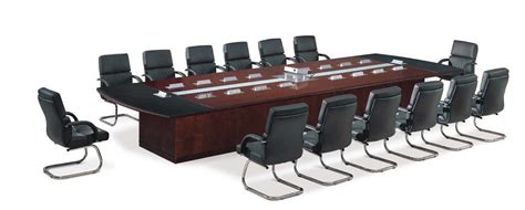 Rectangular Office Furniture Conference Table With Seat Office