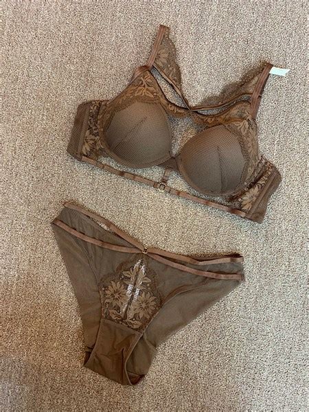 Black Lace Shaper Bodysuit Lingerie Bra Panty Set For Women Vampal Dresses