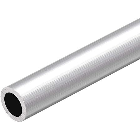 Sourcing Map Aluminium Rond Tube Mm Longueur Mm Od Mm