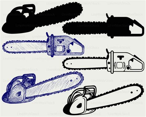 Chainsaw clipart svg, Chainsaw svg Transparent FREE for download on ...