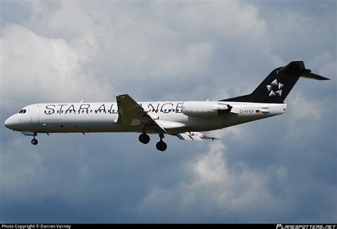 D Afkf Lufthansa Fokker F Mark Photo By Darren Varney Id