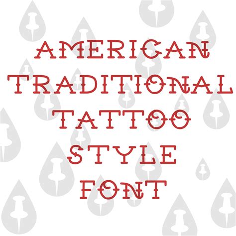 Traditional Tattoo Font Generator