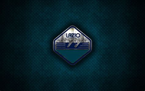 Download wallpapers SS Lazio, 4k, creative style, steel emblem, new logo, grunge style, metal ...