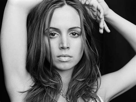 HD Wallpaper Actresses Eliza Dushku Black White Brunette