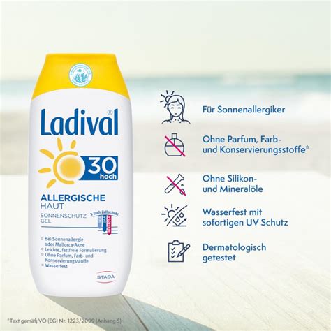 Ladival Allergische Haut Gel Sonnenschutz Sanicare