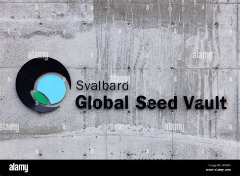 Logo Du Svalbard Global Seed Vault La Plus Grande Banque De Graines