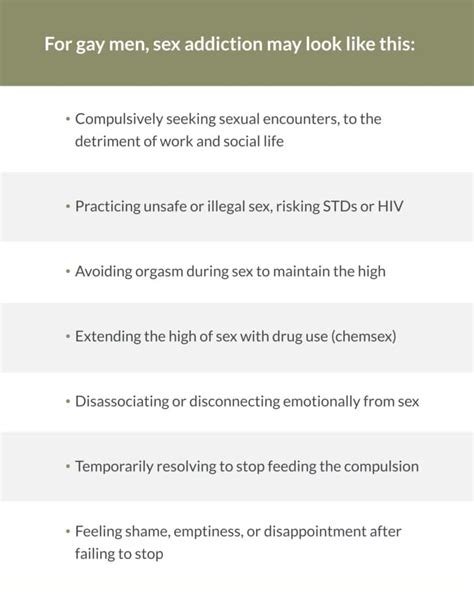Is Sex Addiction Different For Gay Men