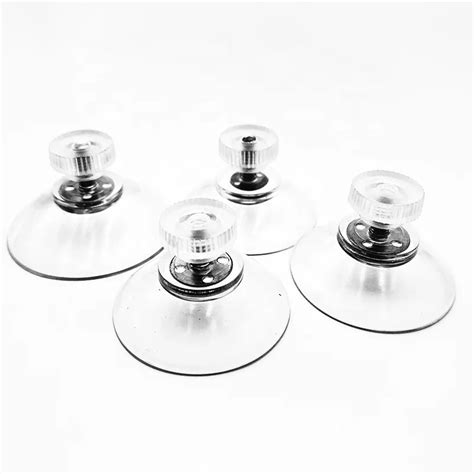 Amazon Supplier Mm Medium Clear Vacuum Waterproof Screw Suction Cup