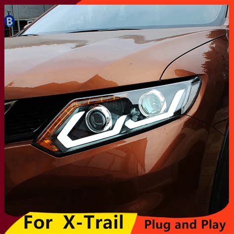 Kowell Car Styling For Nissan X Trail Headlights For X Trail