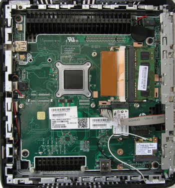 Specifications and hardware description for a HP t620 thin client