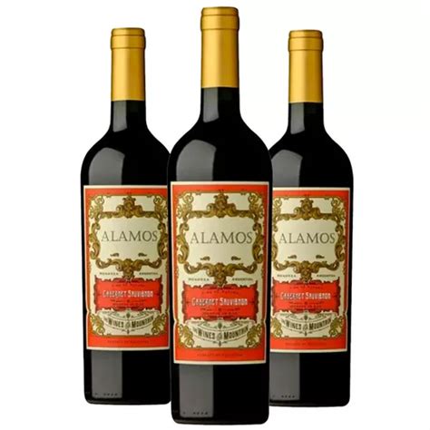 Vino Alamos Cabernet Sauvignon Catena Zapata Pack X Unid Mercadolibre