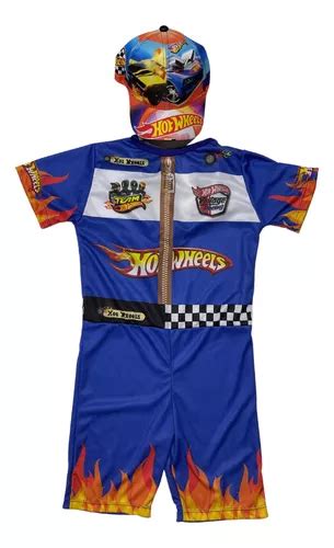 Fantasia Infantil Hot Wheels Macacão Boné Estilo MercadoLivre