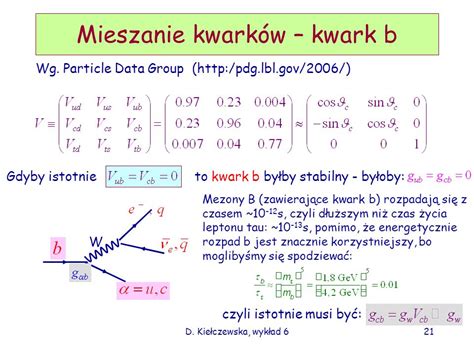 Oddziaływania słabe eksperymenty UA1 DELPHI Uniwersalność leptonowa