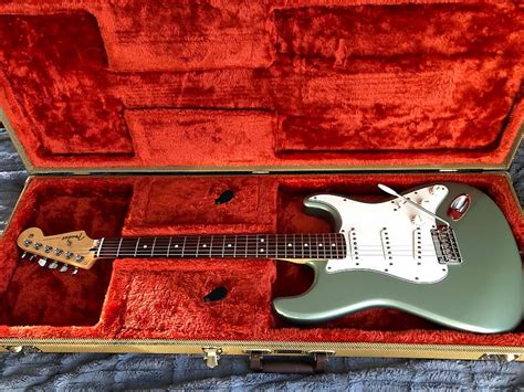 Fender Players Stratocaster 2019 Metallic Sage Green Reverb