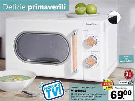 Silvercrest Kitchen Tools Microonde Offerta Di Lidl