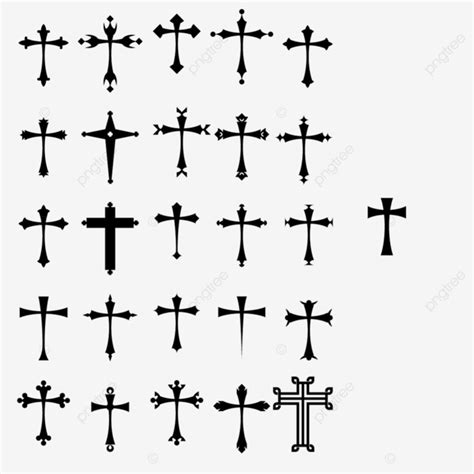 Colección De Cruces Cristianas PNG Cruz Cruz Cristiana Logotipo