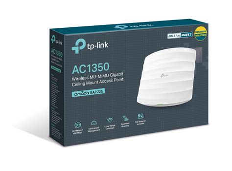 Eap Access Point Wireless Gigabit Mu Mimo Mont Vel Em Teto Ac