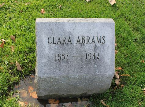 Clara Abrams 1857 1942 Find A Grave Memorial