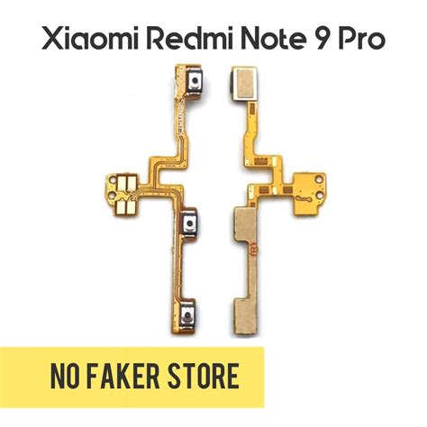 Jual FLEXIBLE POWER FLEXIBEL ON OFF VOLUME XIAOMI REDMI NOTE 9 PRO