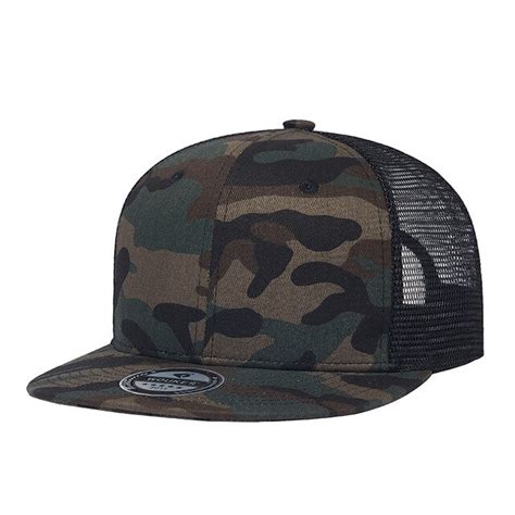 Woodland Camo Snapback Kula Tactical