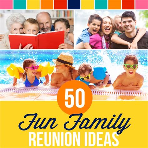 50 Fun Family Reunion Ideas & Games | The Dating Divas