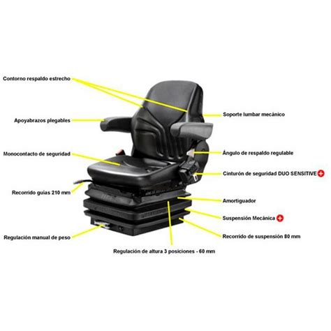 Grammer Maximo M Forklift Seat Tymbia Solutions Sl