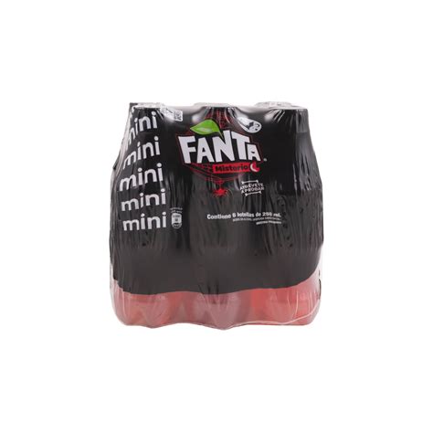 GASEOSA PACK MINI FRUTAL FANTA 6UN 250ML Supermercados Stock