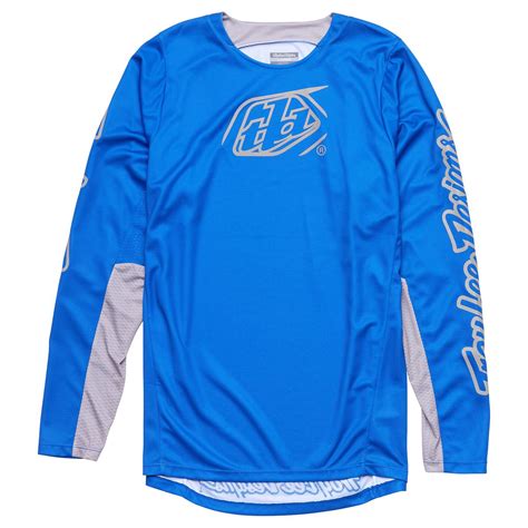 Troy Lee Designs Mx Jersey Gp Pro Icon Blau Silber Maciag Offroad